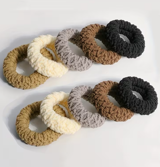 Gomas para el cabello muy elásticas y duraderas. El par
