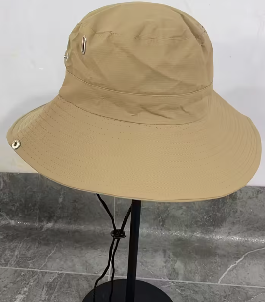 Colección Primavera/Verano para exteriores, Gorro de pescador ajustable con cordón