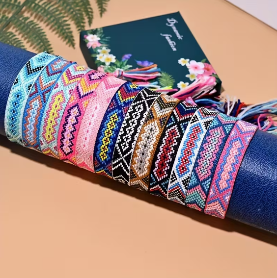 Pulseras de estilo étnico bohemio para mujeres